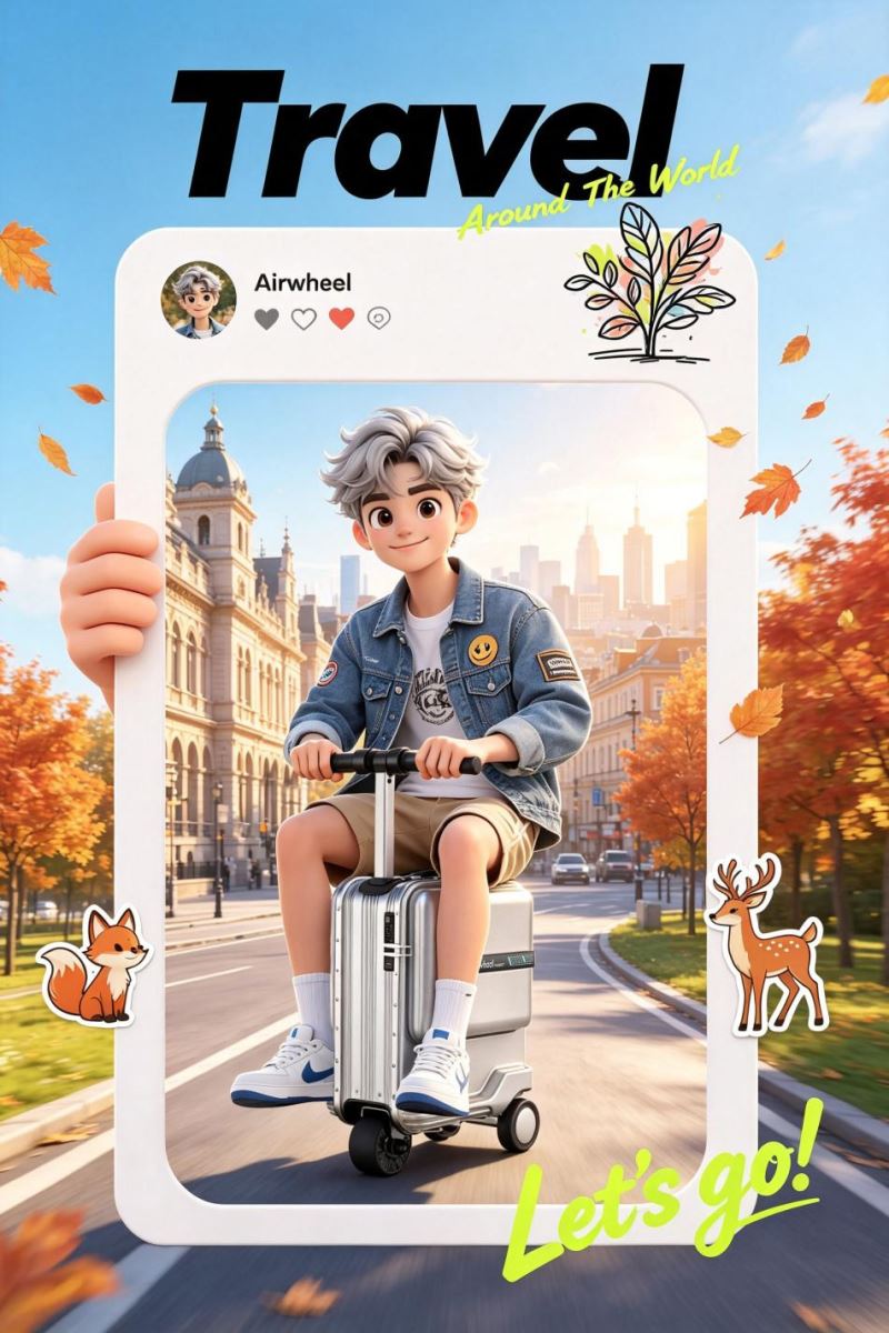 智能骑行箱SE3miniT