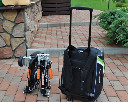 爱尔威折叠自行车