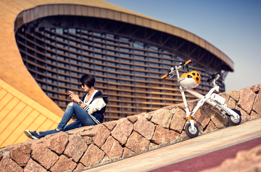 爱尔威智能自行车