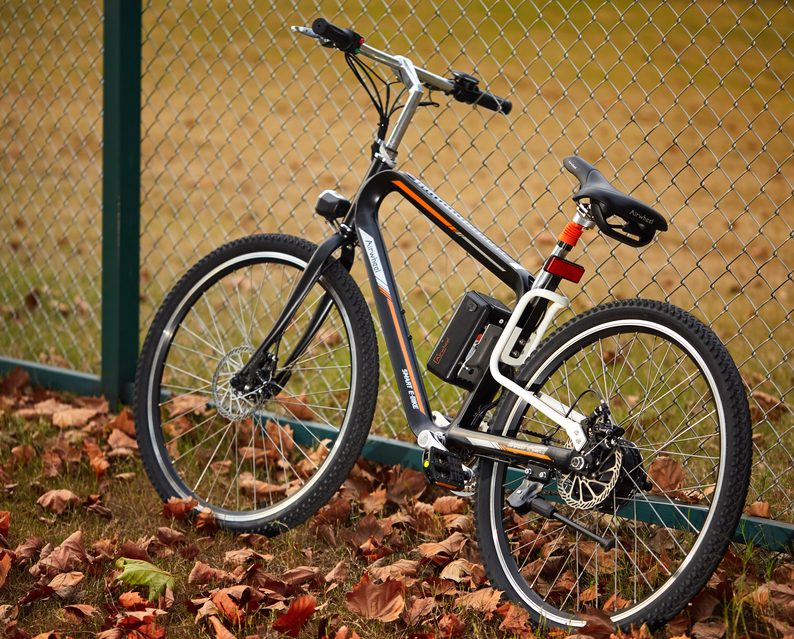 爱尔威电助力自行车