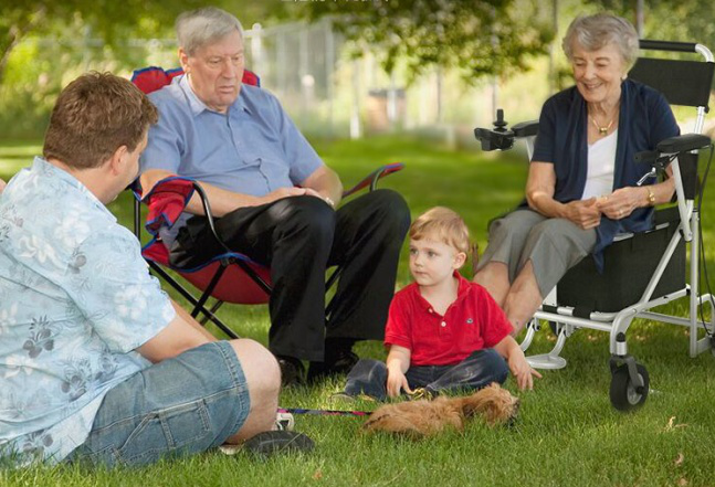 爱尔威老年代步车