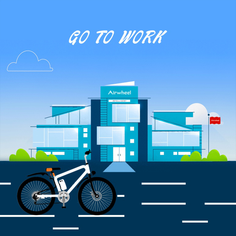 爱尔威智能自行车