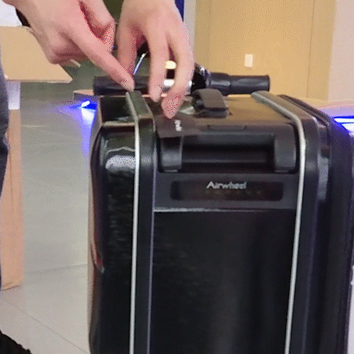 爱尔威SE3智能骑行行李箱