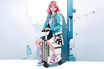 爱尔威智能骑行箱SE3miniT